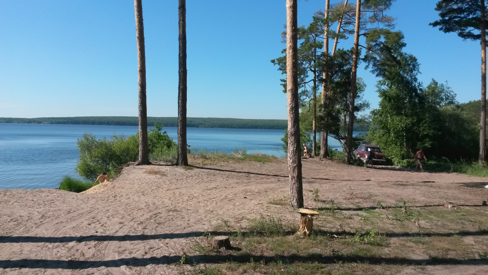 сурское водохранилище пляж