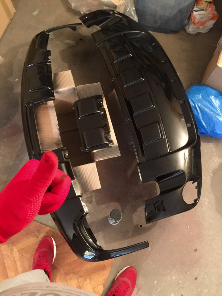 Тизер. Накладки бамперов. — Volkswagen Touareg (1G), 2,5 л, 2008 года ...