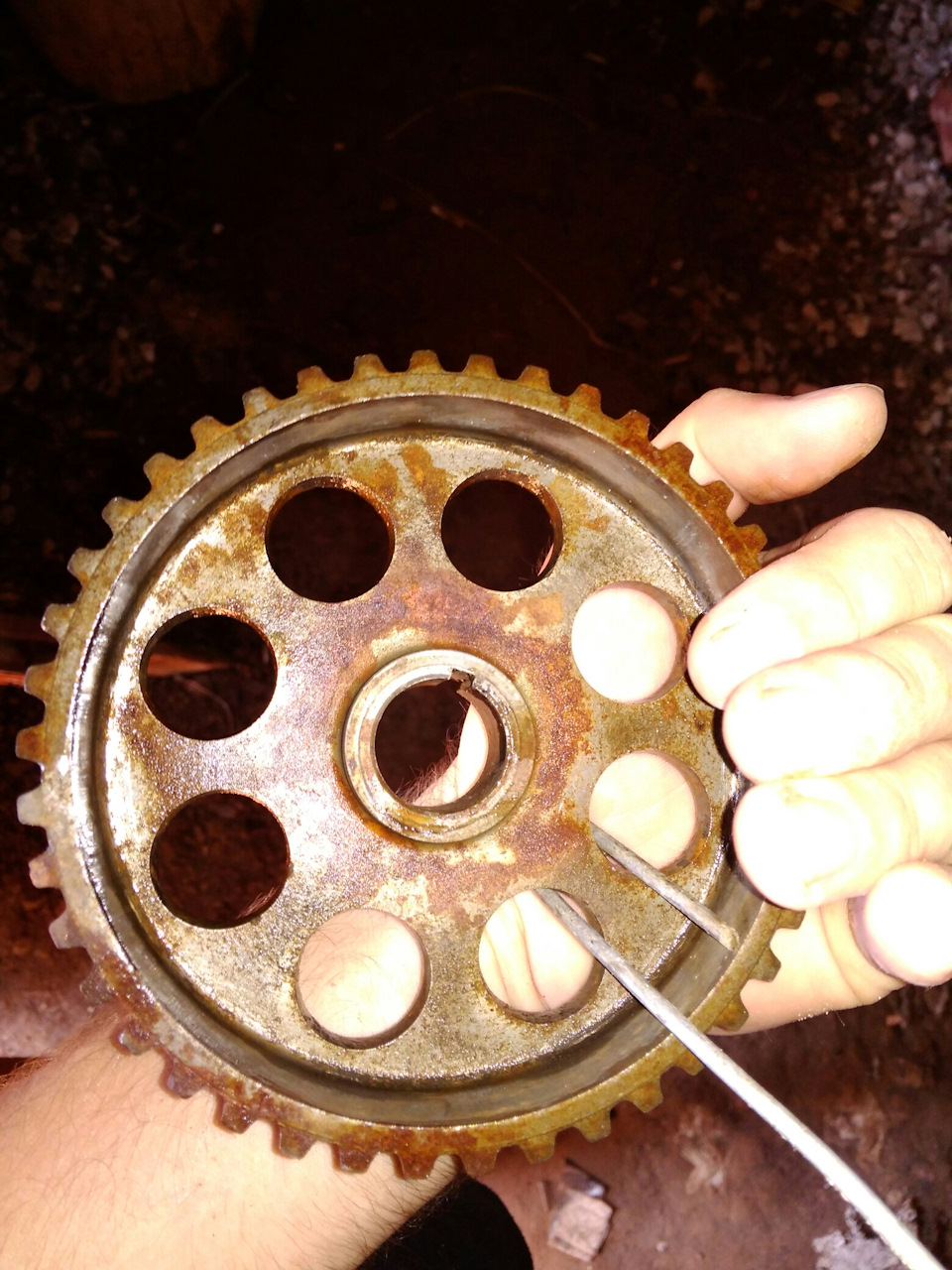 Очищение ржавчины от металла)))/ — Lada 21081, 1,5 л, 1992 года ...