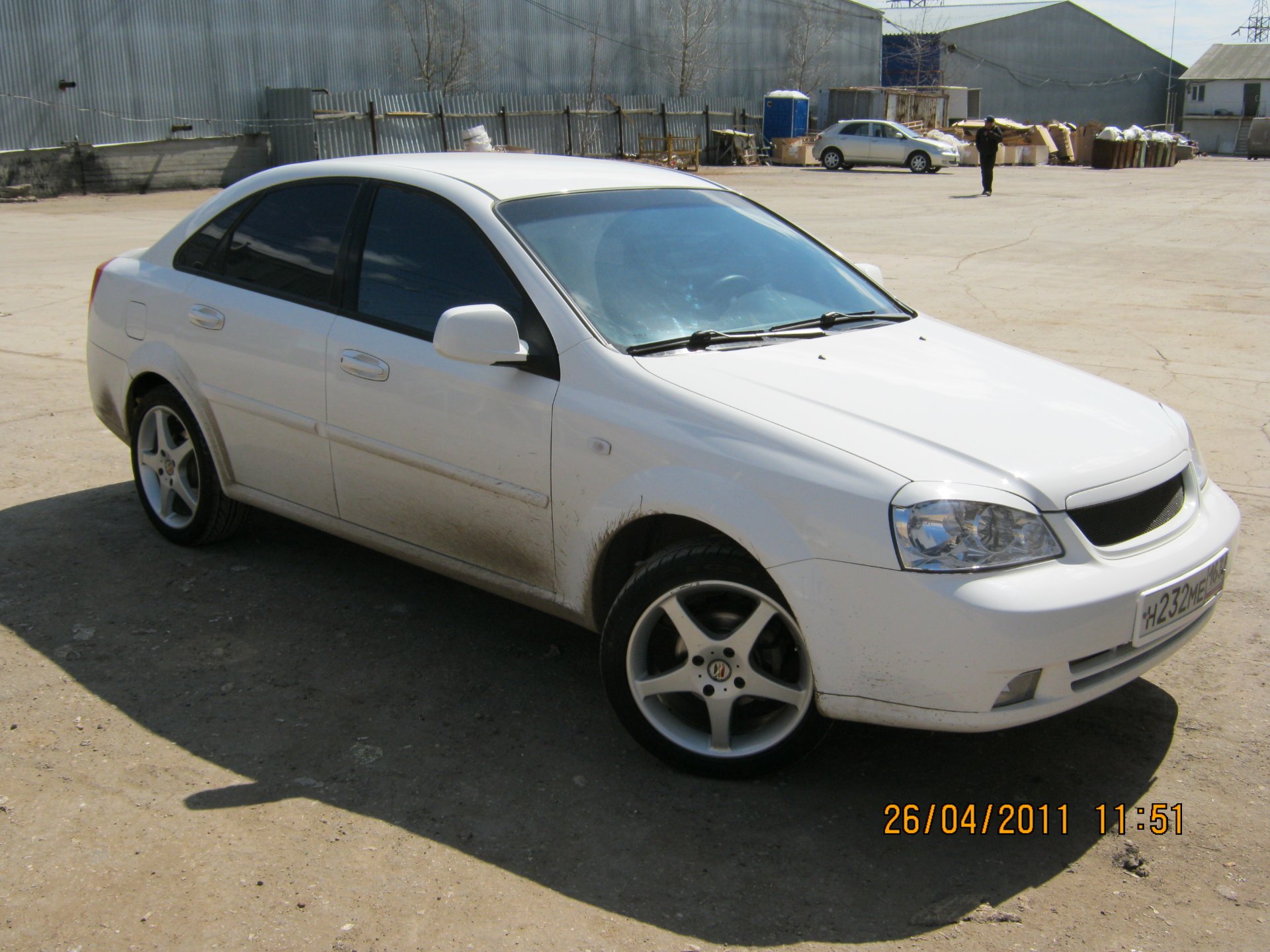 Примерка. — Chevrolet Lacetti Sedan, 1,4 л, 2010 года | колёсные диски |  DRIVE2