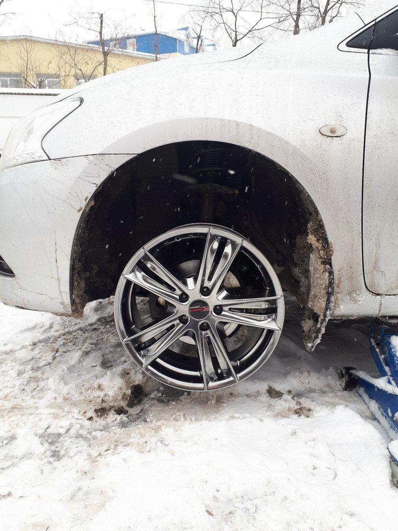Тизер) — Nissan Sentra (B17), 1,6 л, 2014 года | колёсные диски | DRIVE2