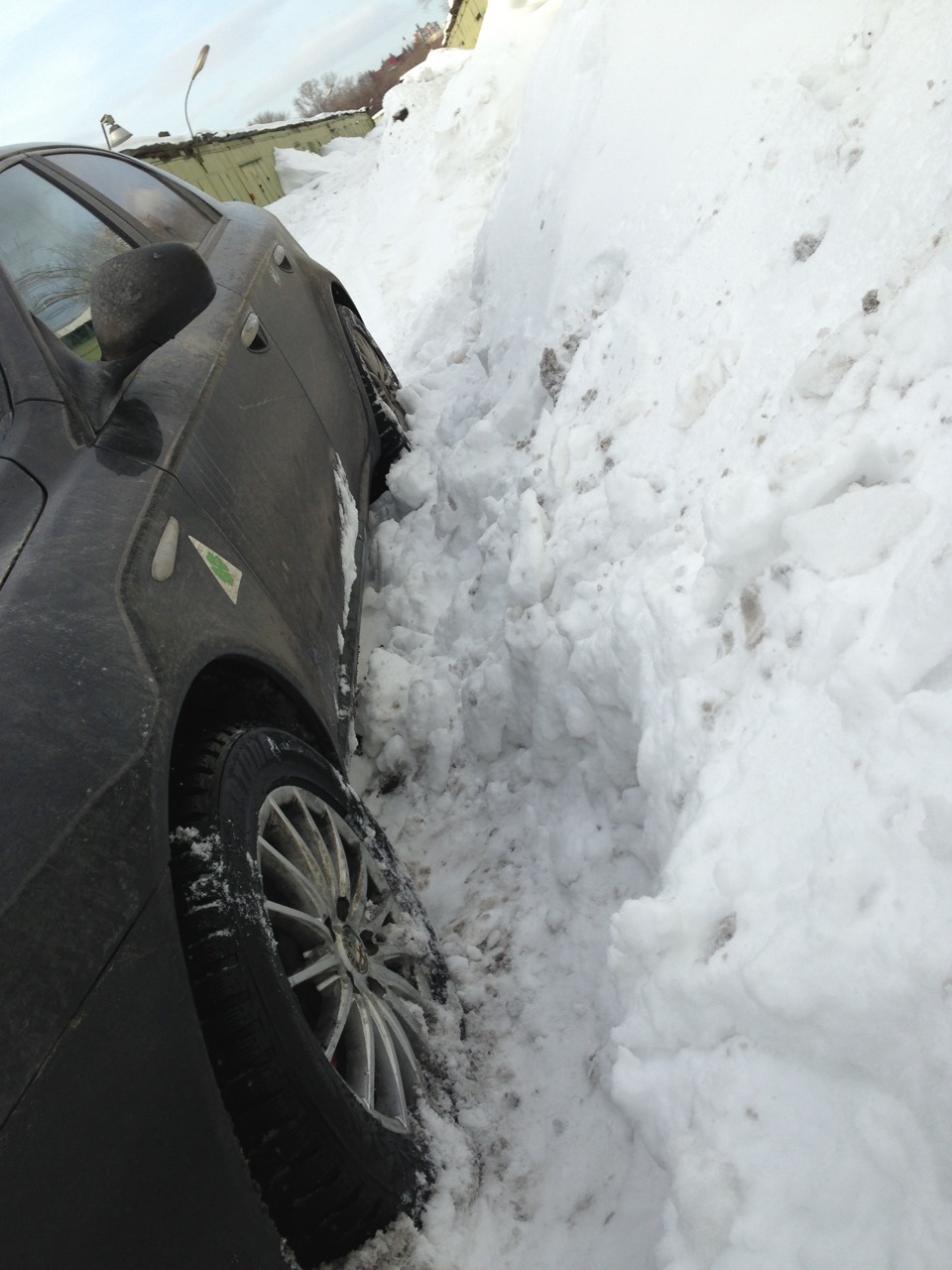 Сел на брюхо или закопался! — Alfa Romeo 159, 2,2 л, 2006 года | помощь на  дороге | DRIVE2