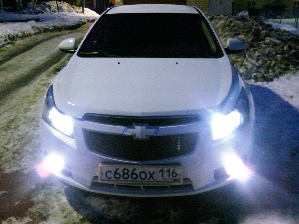 пришла весна! — Chevrolet Cruze (1G), 1,6 л, 2010 года | мойка | DRIVE2