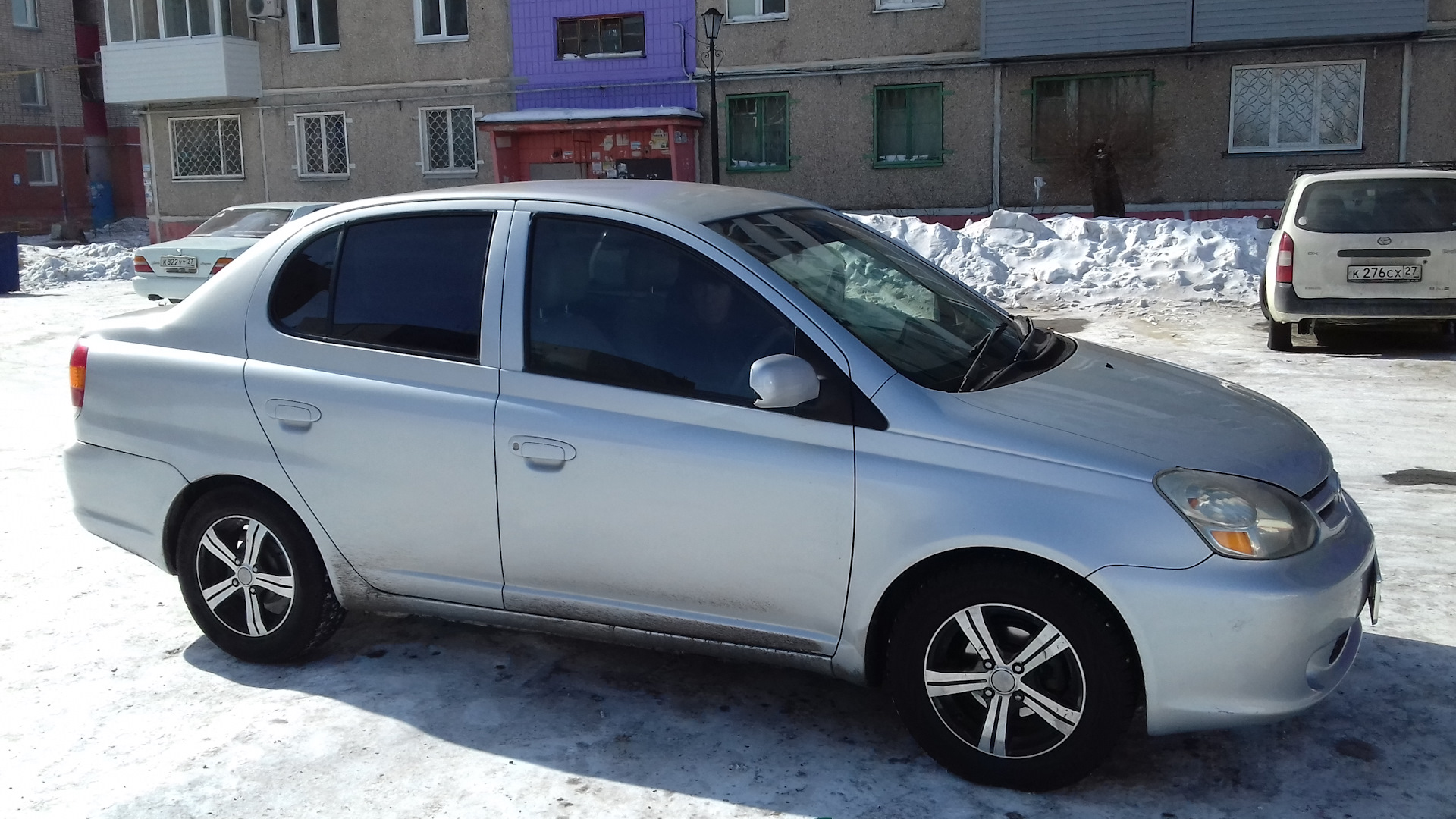 Toyota Platz 1.5 бензиновый 2003 | Плац клац на DRIVE2