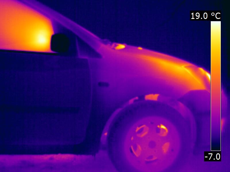 В инфракрасном спектре… — Ford Fiesta (Mk V), 1,4 л, 2006 года ...