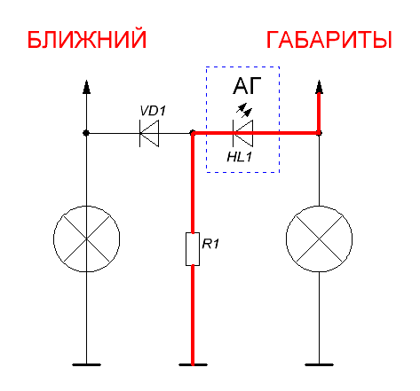 Подключение ангельских глазок нива