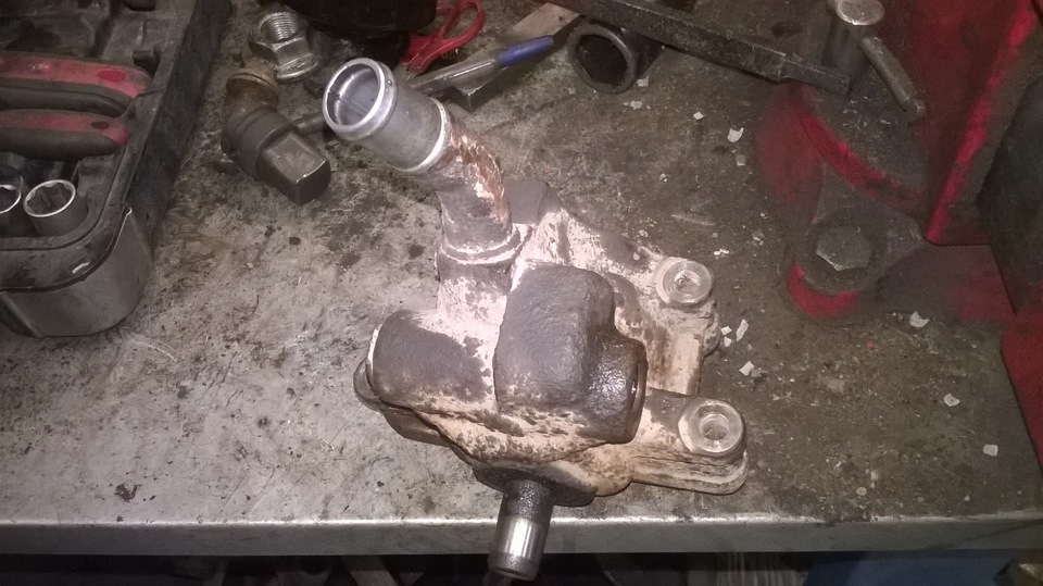 шаг второй. Решение проблемы РУ-насос ГУР. — Ford Fiesta (Mk V), 1,4 л ...