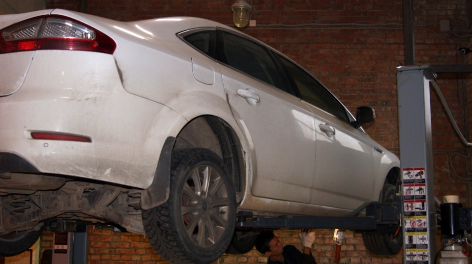 Замена гофры глушителя на Форд Фокус и Мондео 4 — Выхлоп-Сервис на DRIVE2