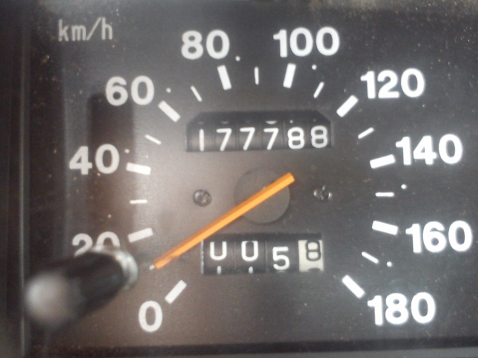 Проворонил заветные пять семерок — Lada 21099, 1,6 л, 1997 года ...