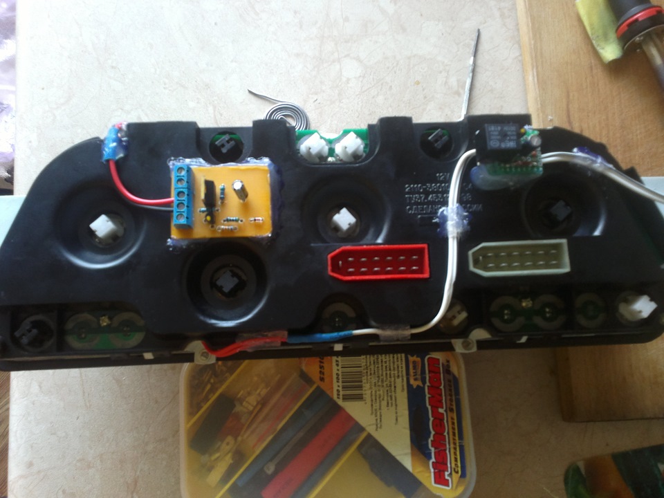 Плавный розжиг, затухание и авто тест приборной панели — Lada 21120, 1 ...