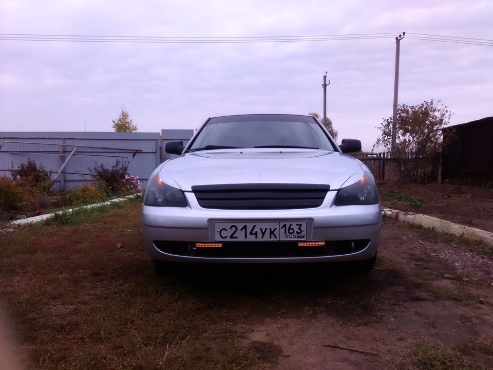 ДХО Маяк с дублем поворота) — Lada Приора седан, 1,6 л, 2008 года ...