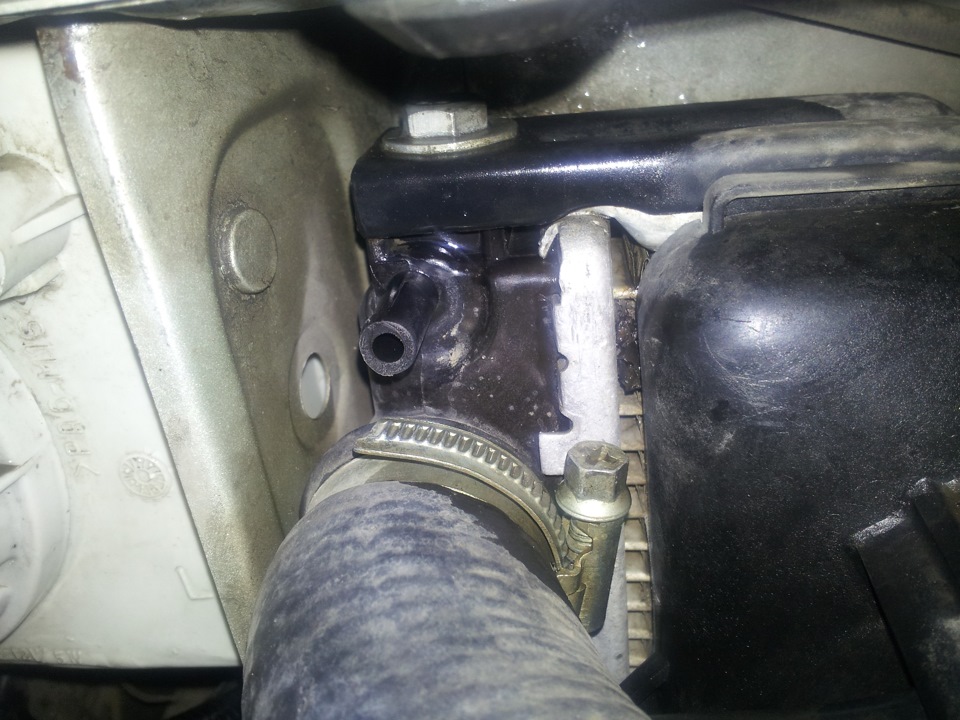 Течь радиатора — DRIVE2