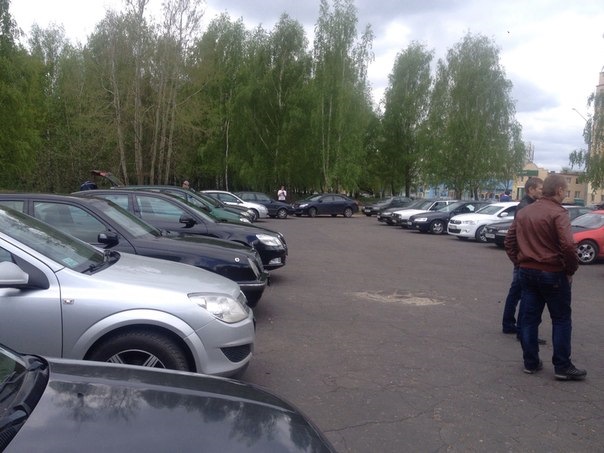 Флешмоб к 70-летию победы! — Renault Megane III, 1,5 л, 2010 года ...