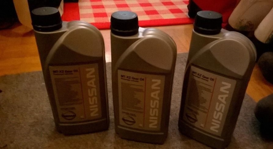 KE91699932R NISSAN 75W-80 GL-4+ MT-XZ GEAR OIL (1л) трансм. масло для ...