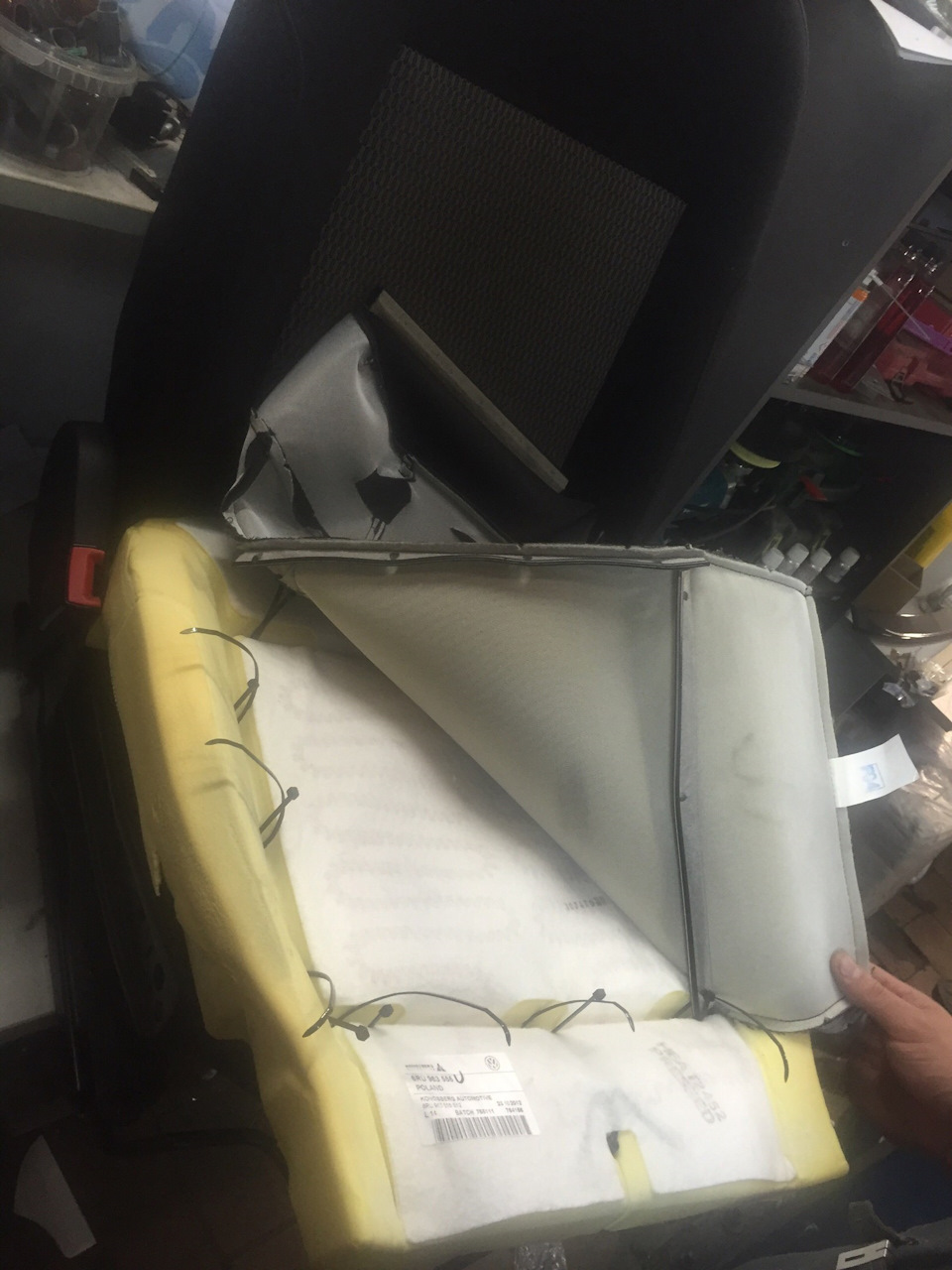 Подогрев сидений-закончилась эпопея. - Volkswagen Polo Sedan, 1,6 л, 2015 года э