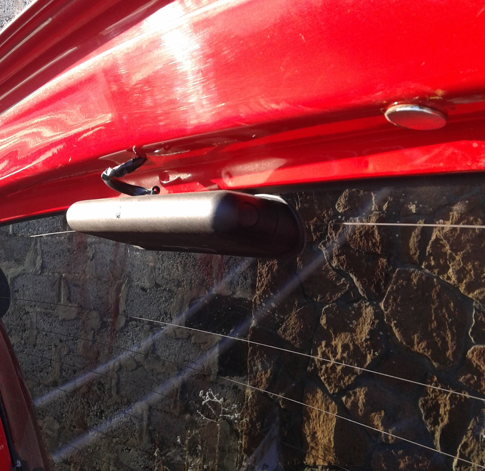 дополнительный стоп сигнал — Toyota Yaris Verso, 1,3 л, 1999 года ...