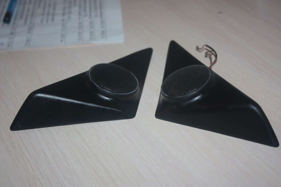 Доработка подиумов для динамиков — Toyota Vista (30), 2 л, 1994 года ...