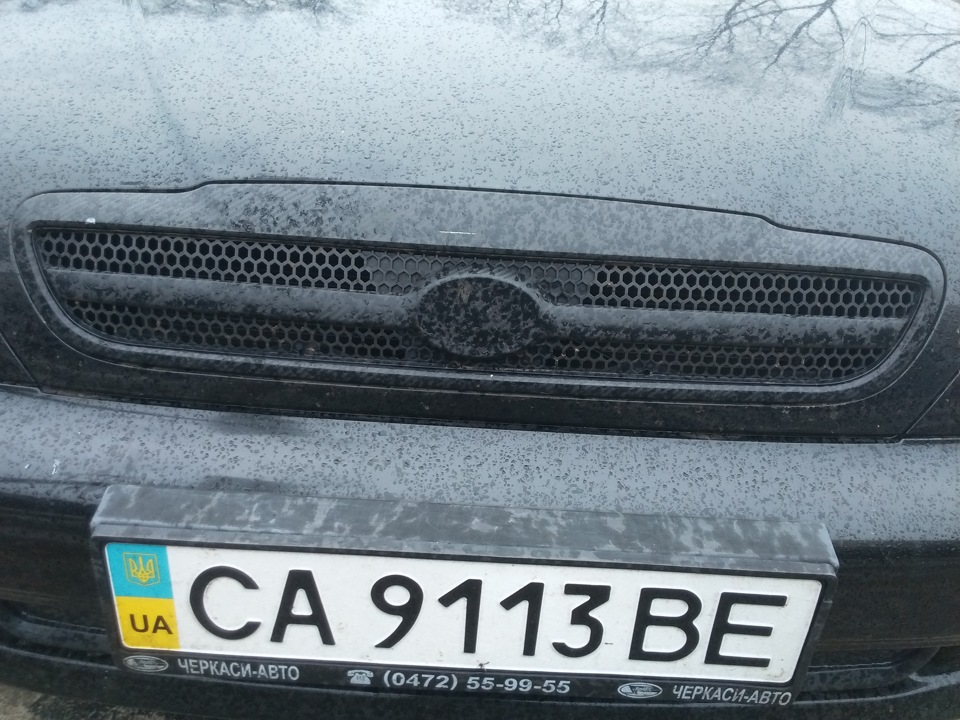 Решётка радиатора — ЗАЗ Sens, 1,3 л, 2012 года | стайлинг | DRIVE2