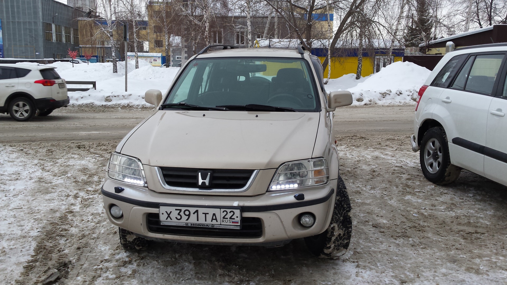 Дром куйбышев новосибирская область. Honda CR-V 1998 ходовые огни. CR-V rd1 DRL.