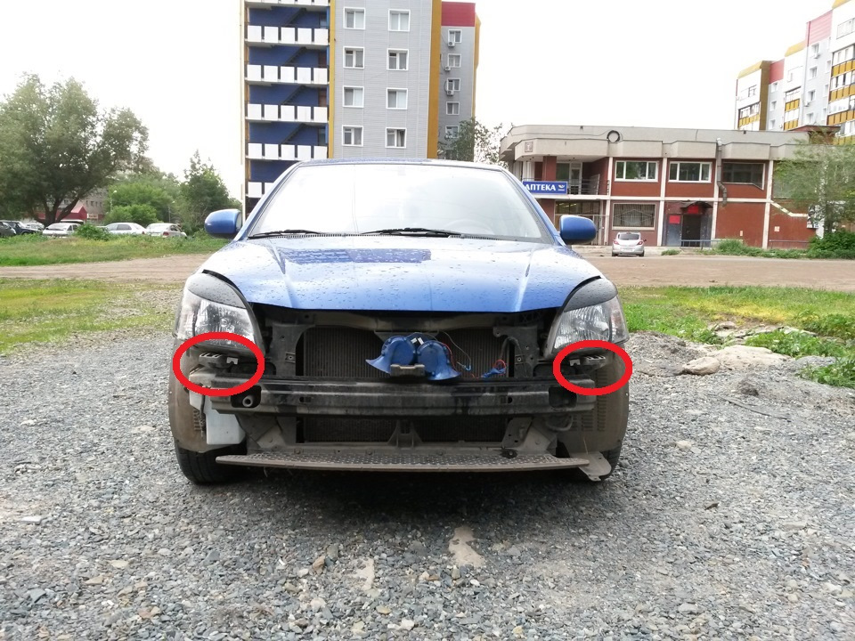 требуется помощь в поиске номеров крепления бампера — KIA Rio 5-door ...