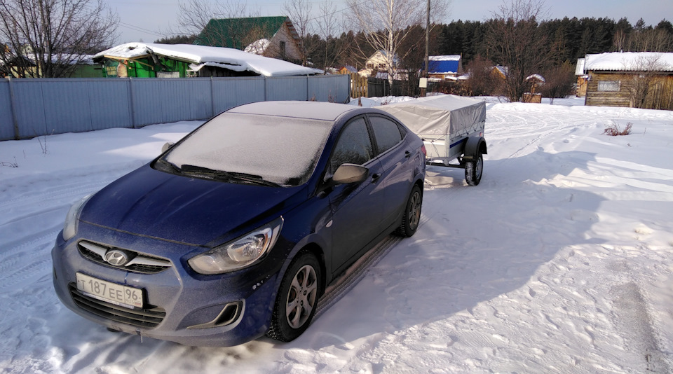 Обогрев зоны покоя дворников — Hyundai Solaris, 1,4 л, 2011 года ...