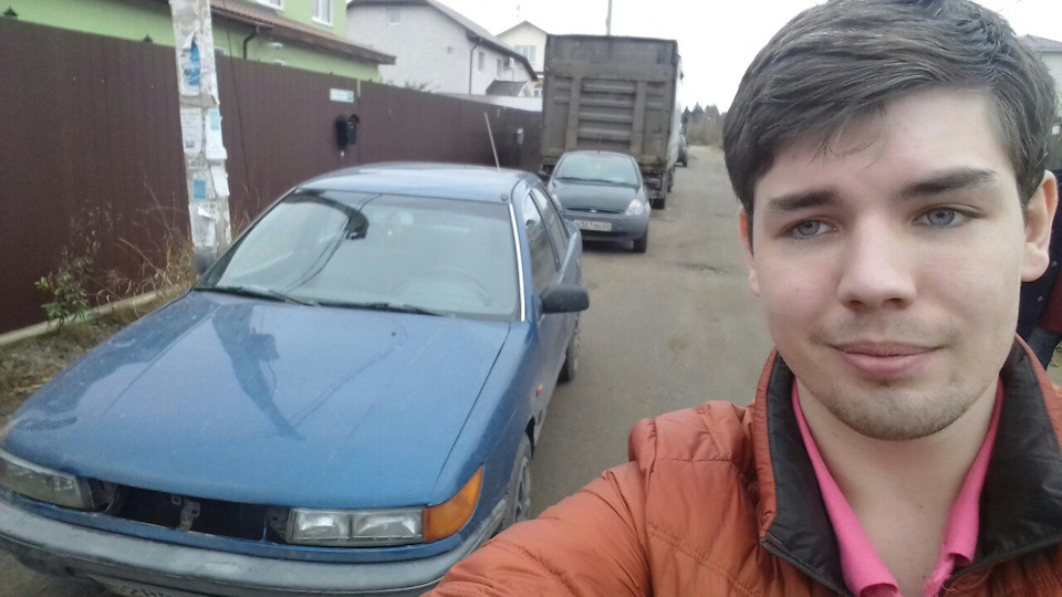 Продал шикарную малютку — Mitsubishi Lancer IV, 1,5 л, 1990 года ...