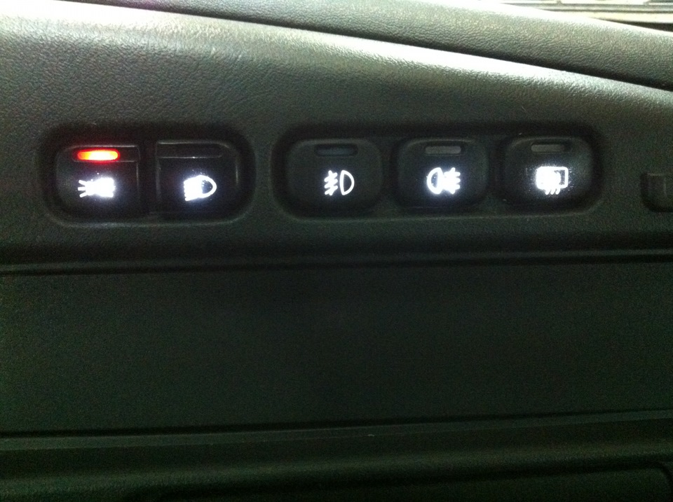 Кнопки и Прибора LED+плавный розжиг и затухание — Lada 2113, 1,6 л ...