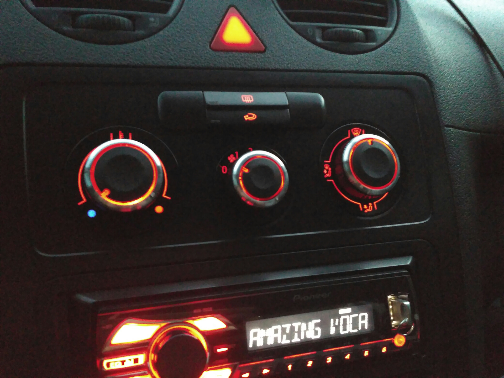 Подсветка регулятора печки - Volkswagen Golf Mk3, 1,8 л, 1992 года своими руками