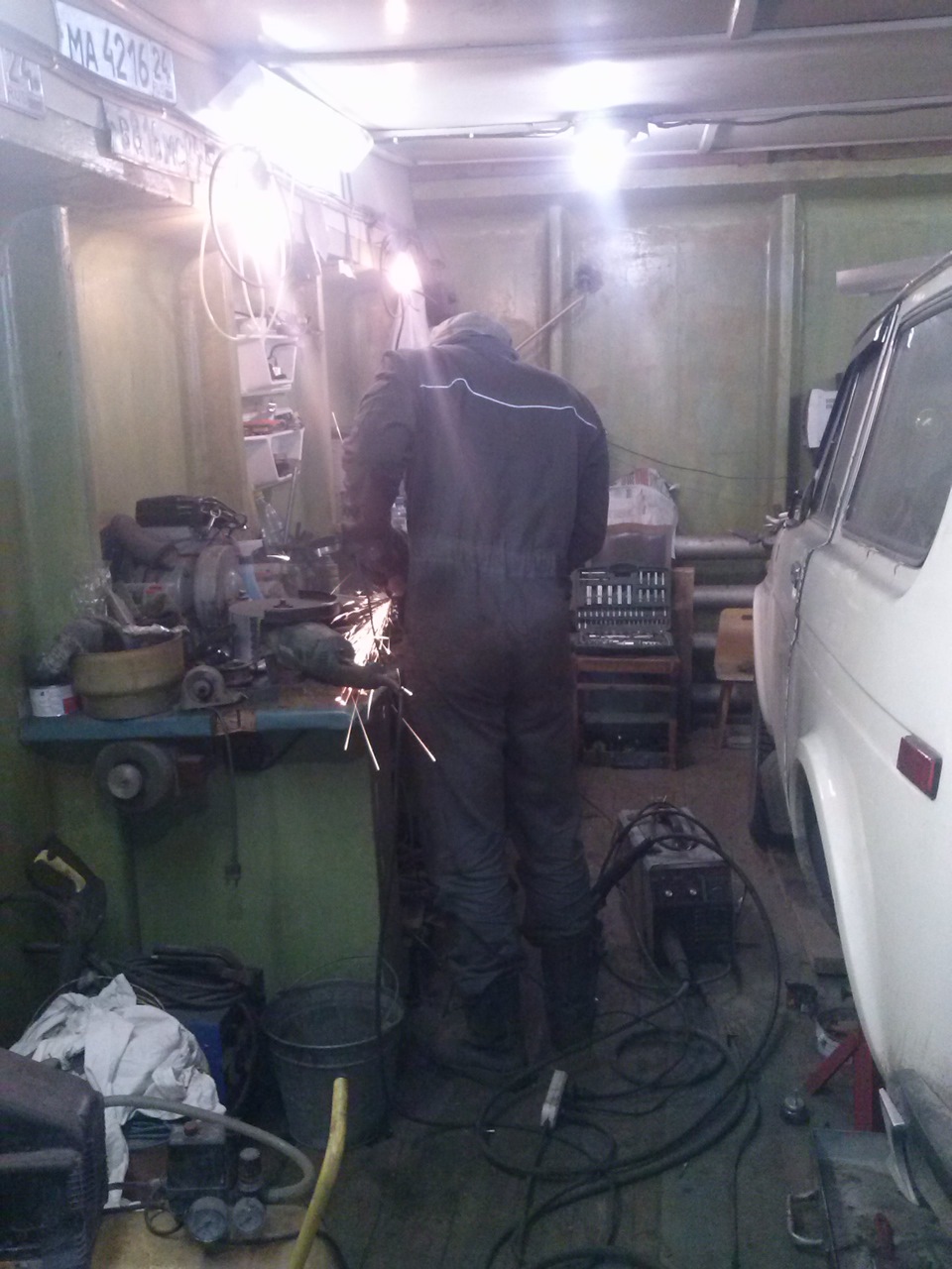 а-рычаг и усиление моста — LADA 4x4 3D, 1,6 л., 1988 года | своими ...