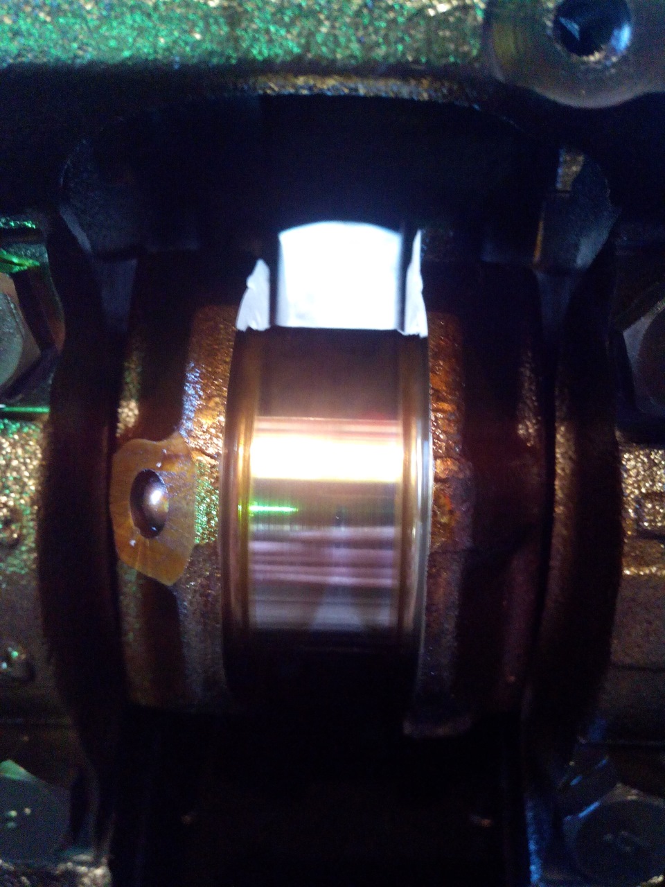 замена колец и шатунных вкладышей часть1. — Mitsubishi Cedia, 1,8 л ...