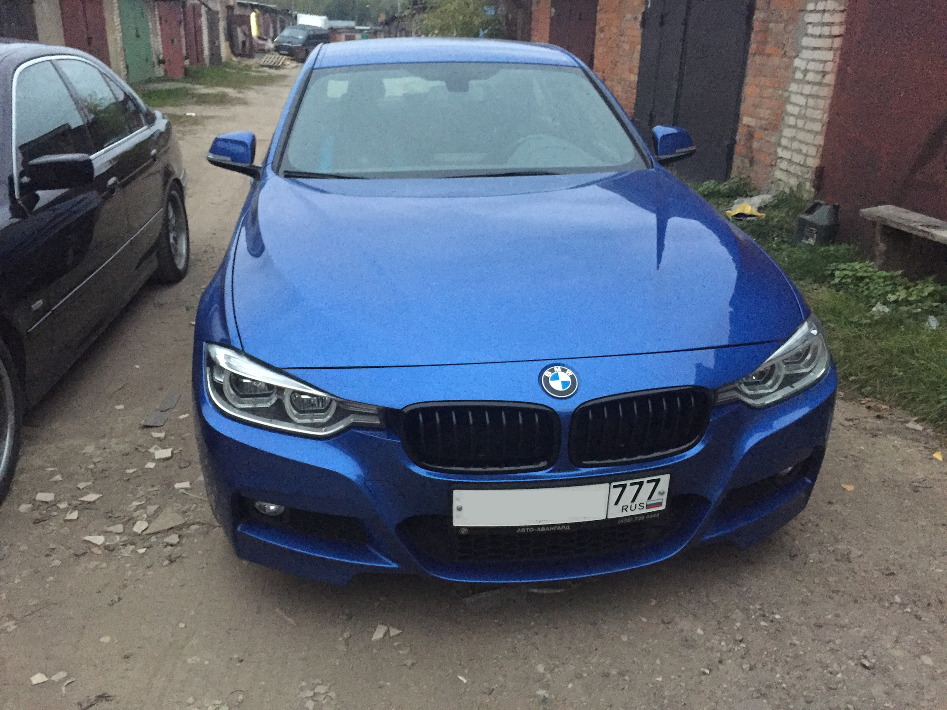 замена ноздрей bmw f30