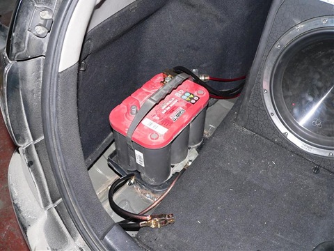 Zero Intake Exhaust amp Battery Transfer - Toyota Caldina 20L 2000