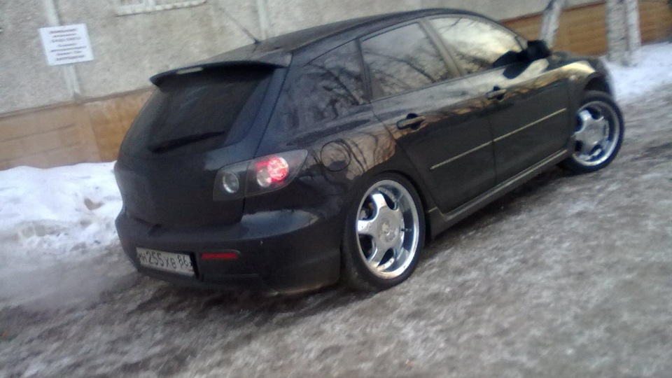 Mazda 3 (1G) 2.0 бензиновый 2007 | Черная тройка 2.0 150лс на DRIVE2