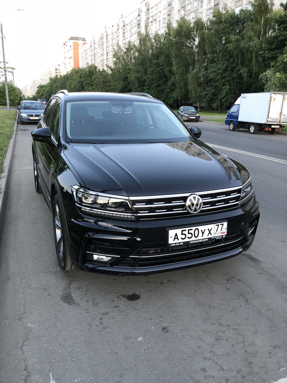 Вернул номера со старой машины и ещё немного фоточек — Volkswagen Tiguan  (2G), 2 л, 2018 года | просто так | DRIVE2