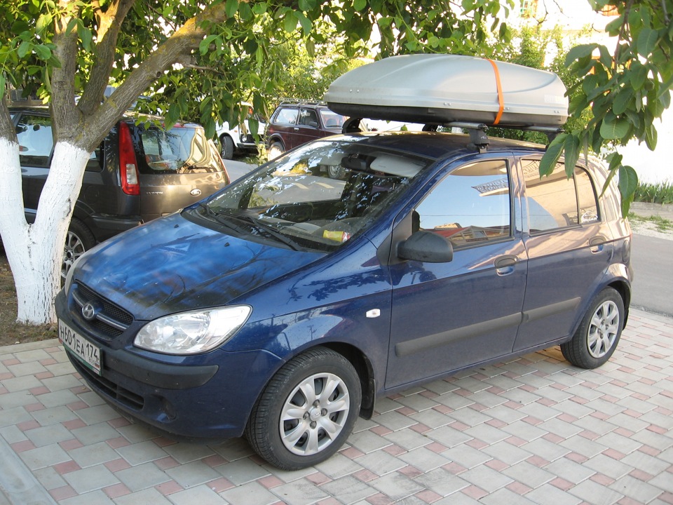 Челябинск — Анапа и обратно — Hyundai Getz, 1,4 л, 2008 года