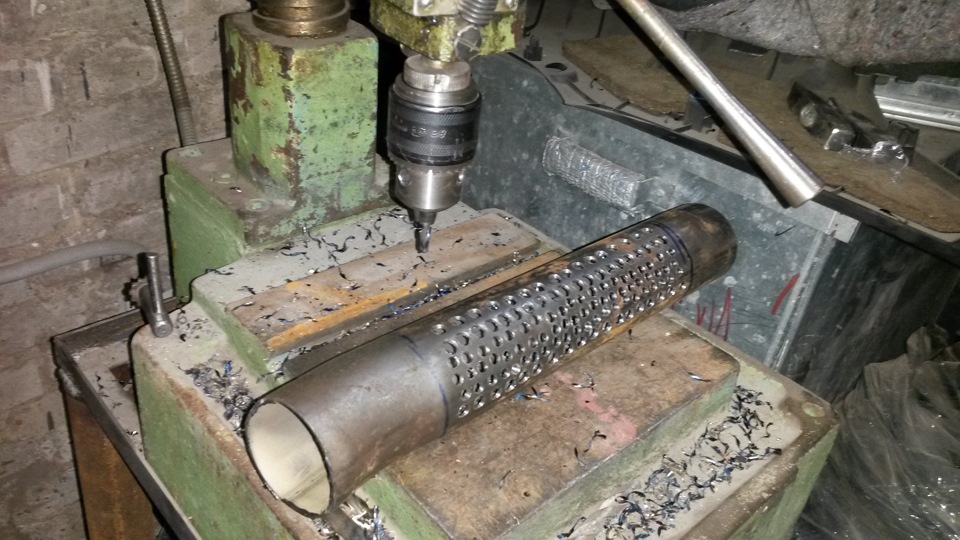 Выхлоп, самодельный резонатор, гул в салоне. — Toyota Mark II (90), 2,5 ...