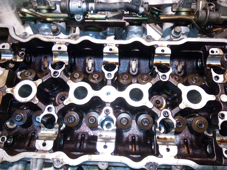Капиталочка. Состояние ГБЦ и клапанов. — Nissan Primera (P11-144), 2 л ...