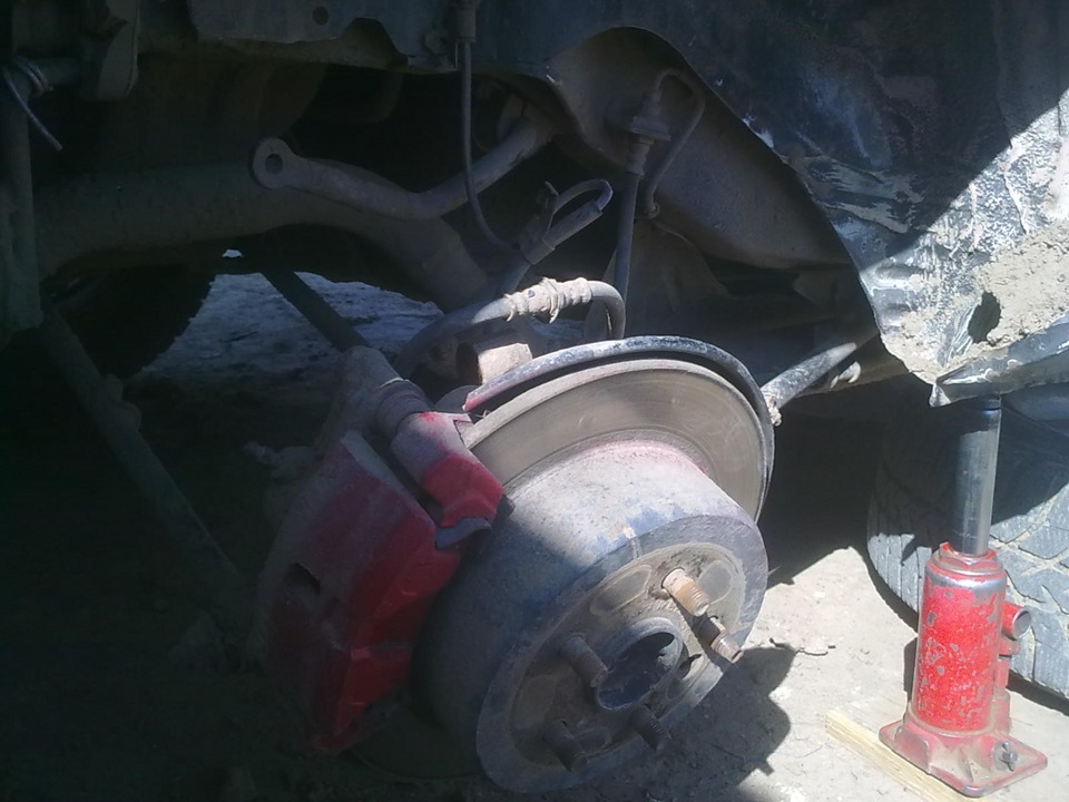 Замена стоек с Опорниками — Toyota Celica (180), 2 л, 1991 года ...