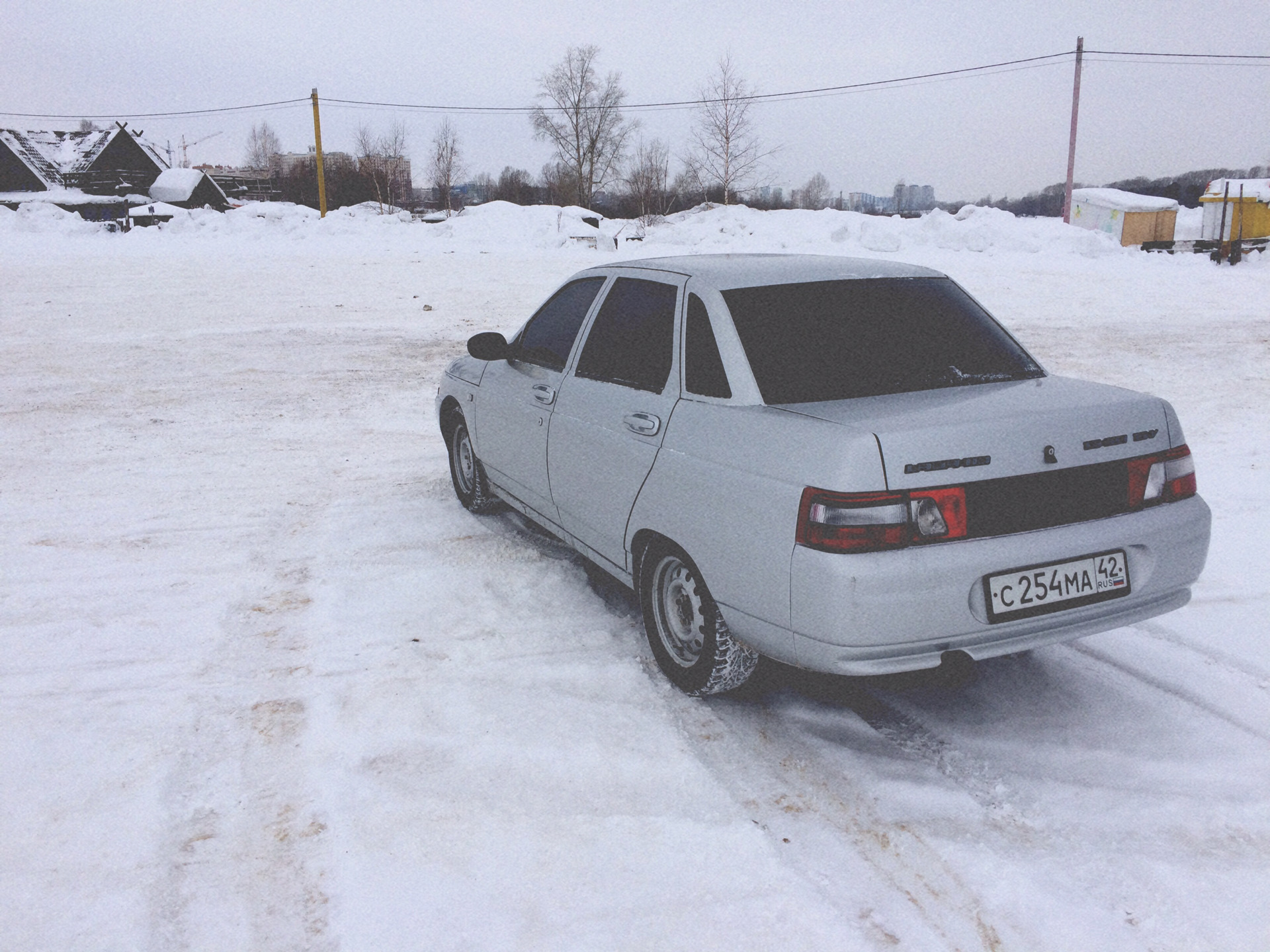 Ваз 2110 снежка на стиле