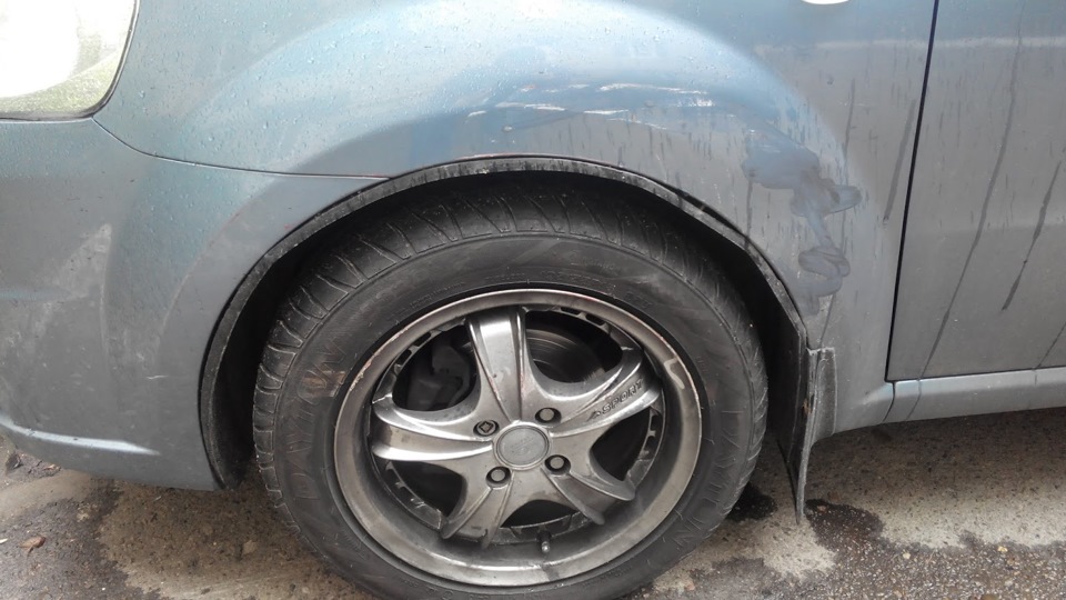 Мудак въехал в мою машину и съе…ся — Chevrolet Aveo Sedan (1G), 1,5 л ...