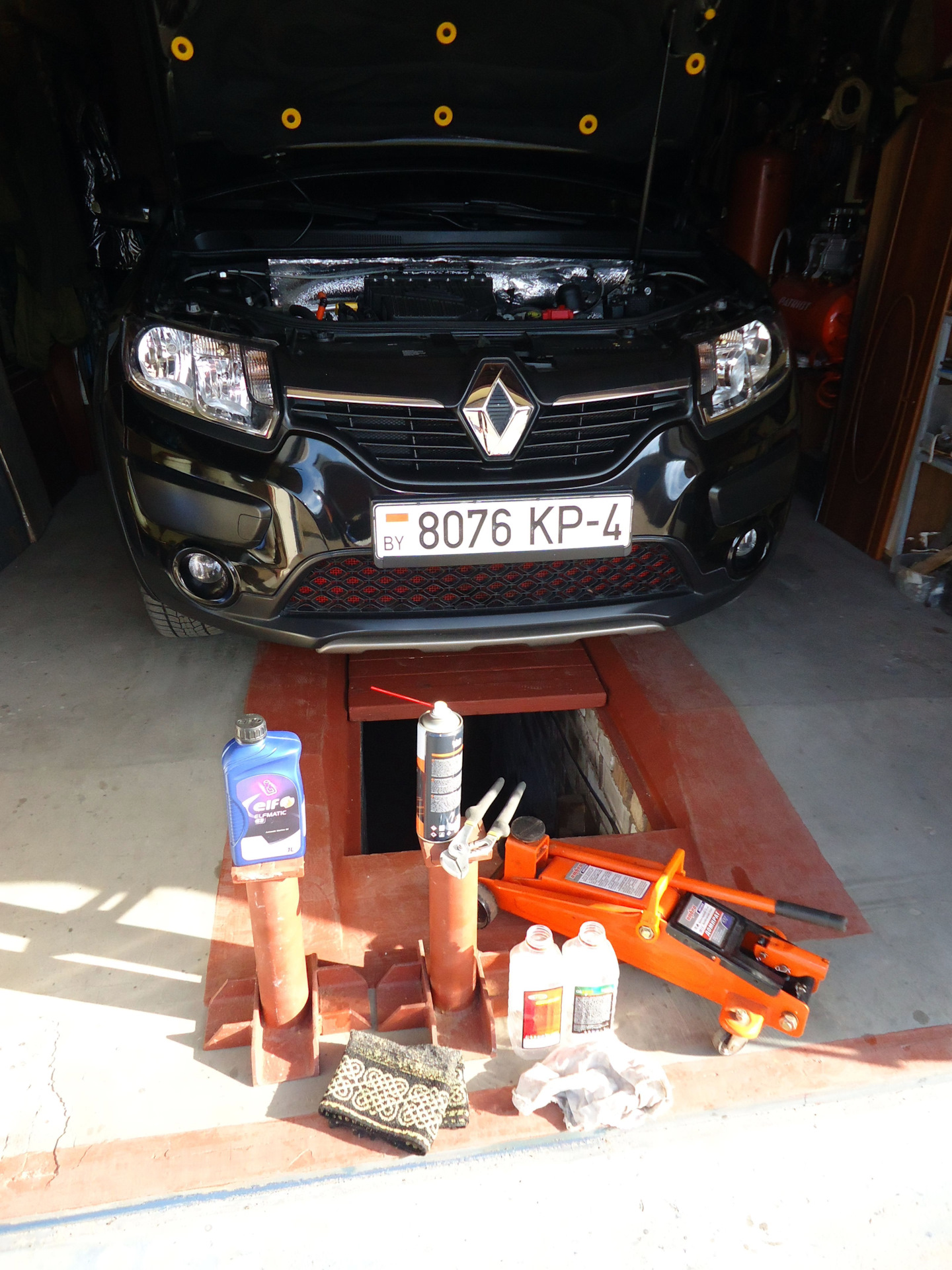 Плановая замена жидкости ГУР… — Renault Sandero Stepway (2G), 1,6 л ...