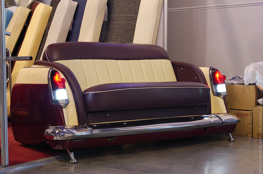 Как сделать стильный диван из старого гоночного автомобиля: пошаговая инструкция