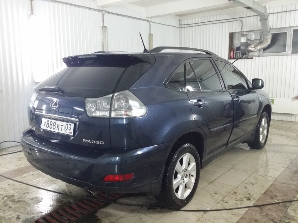 Тонировка в круг))) — Lexus RX (2G), 3,5 л, 2006 года | мойка | DRIVE2