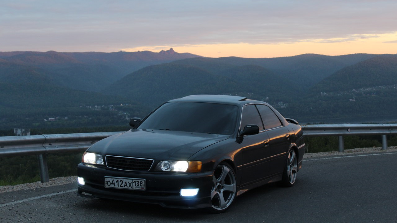 Toyota Chaser (100) 2.5 бензиновый 1998 | Черный хищник S на DRIVE2