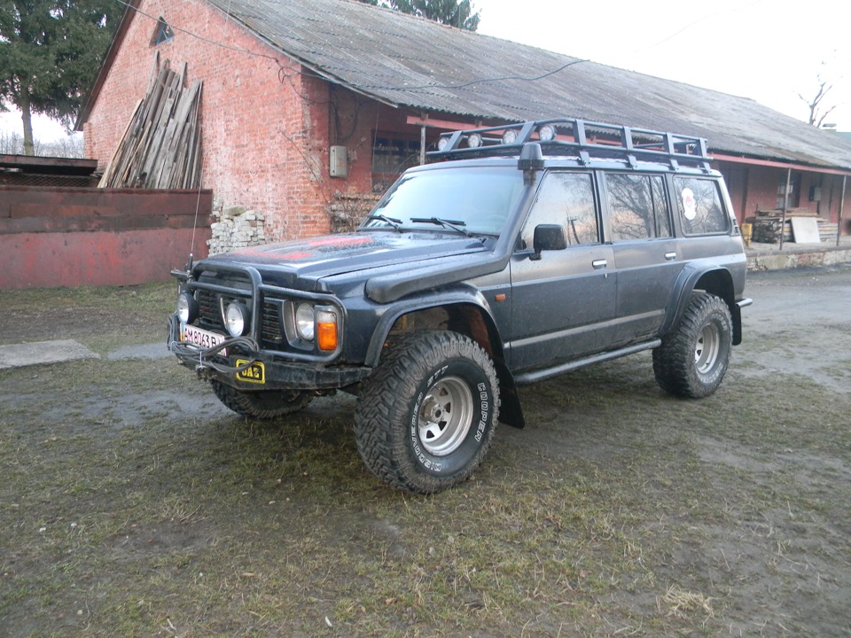 35-й Купер СТТ — Nissan Patrol GR I (Y60), 4,2 л, 1993 года | шины | DRIVE2