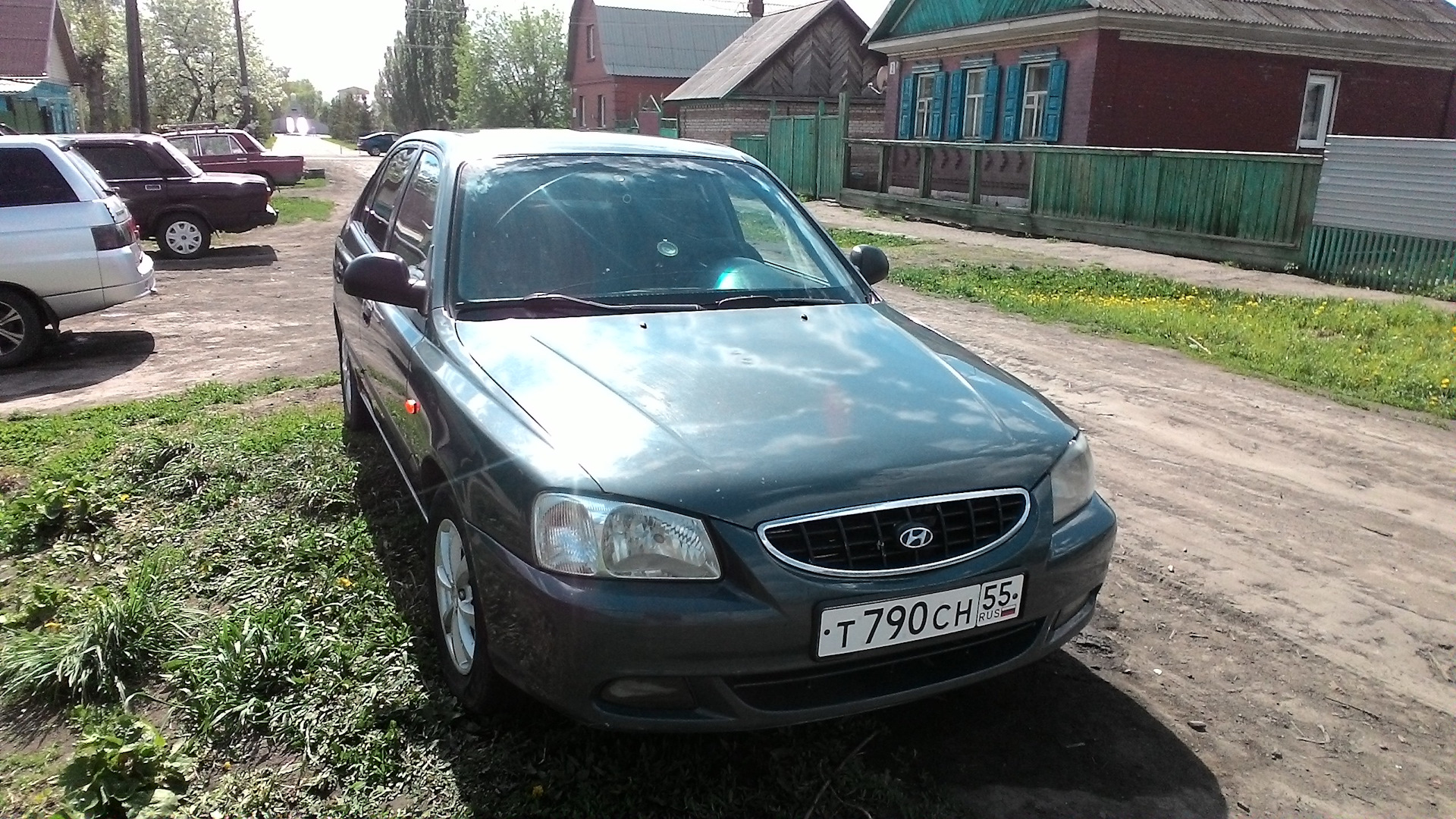 Летние фотки на летней резине — Hyundai Accent (2G), 1,5 л, 2005 года ...