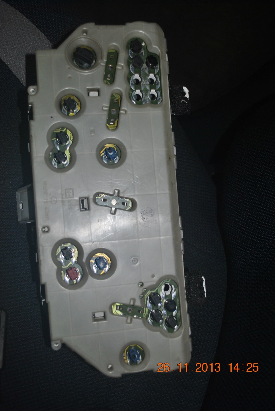 Лампочки в приборке светят чёрным)) — Subaru Impreza (GC, GF), 2 л ...