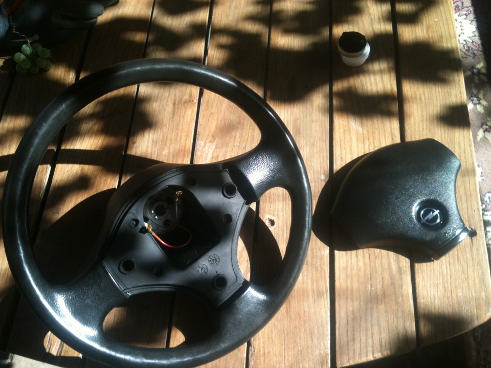 Руль - Opel Astra F, 1,7 л, 1994 года своими руками DRIVE2