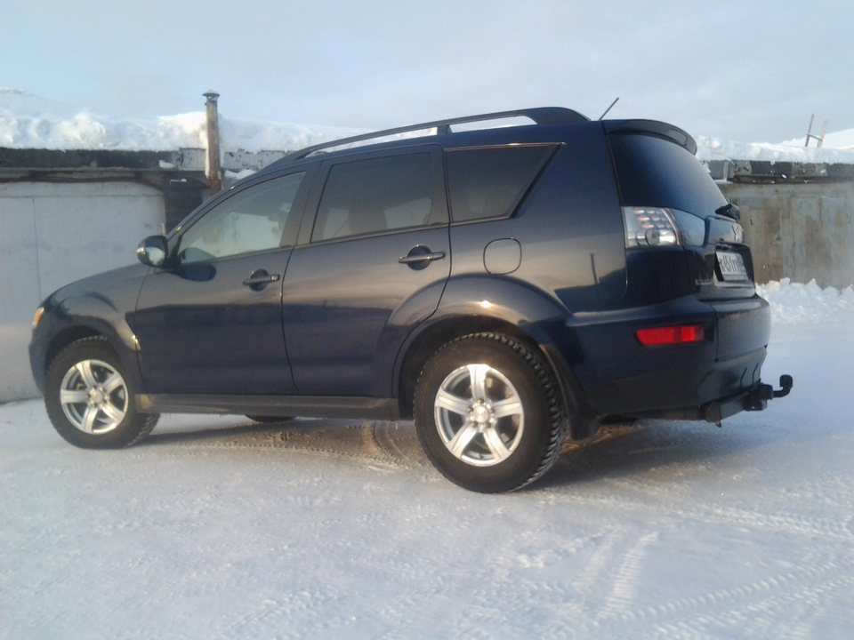 Немного о зимней эксплуатации — Mitsubishi Outlander XL, 2 л, 2011 года ...
