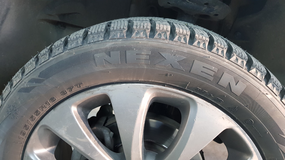 Зимняя резина NEXEN Winguard Spike 195/55 R16 — Opel Corsa D, 1,2 л ...